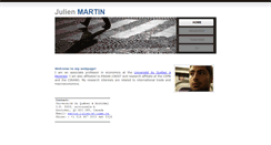 Desktop Screenshot of julienmartin.eu