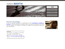 Tablet Screenshot of julienmartin.eu
